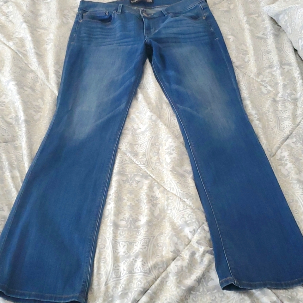 Express boot cut jeans